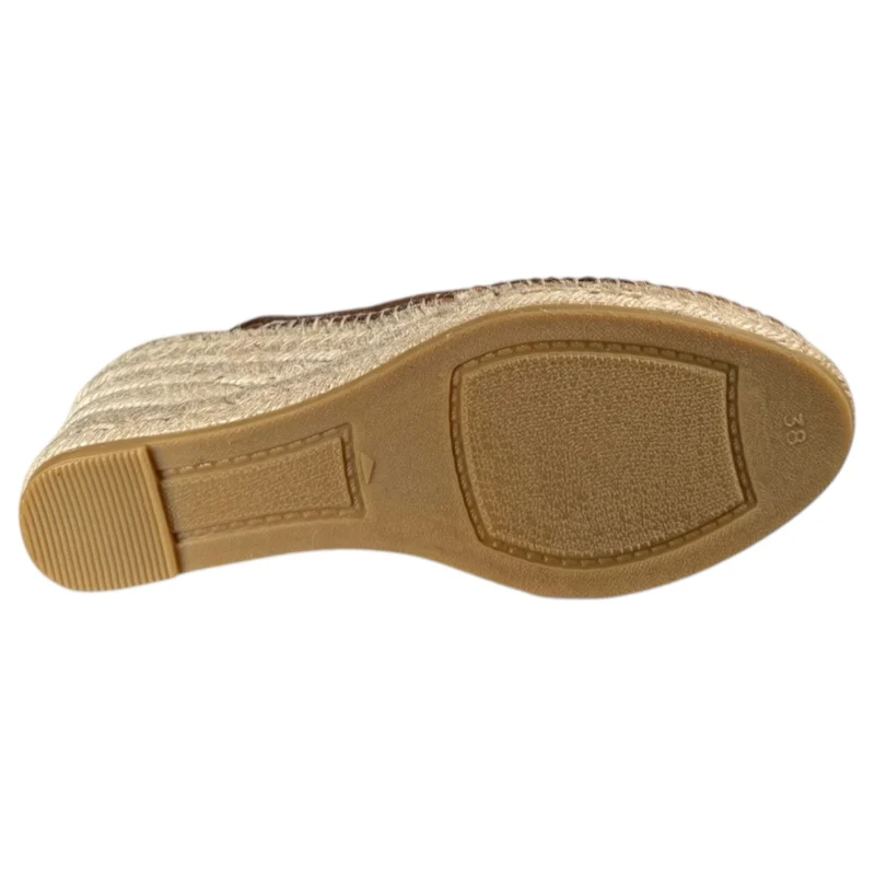 Sandalias de Esparto Viguera Vitelo 2127 Testa