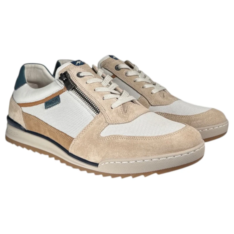 Zapatos Deportivos Fluchos Elder F2385 Crema