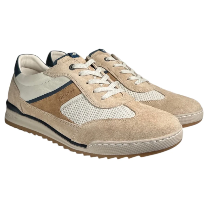 Zapatos Deportivos Fluchos Elder F2184 Crema