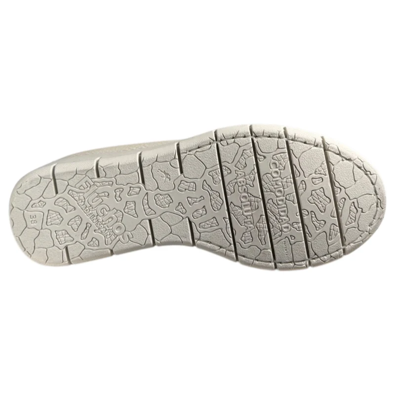 Mocasines Fluchos Fluvia F2421 Metal Platino