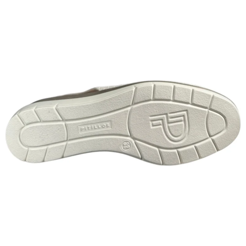 Zapatos Pitillos Salón Abierto Cuña 11073 Oro