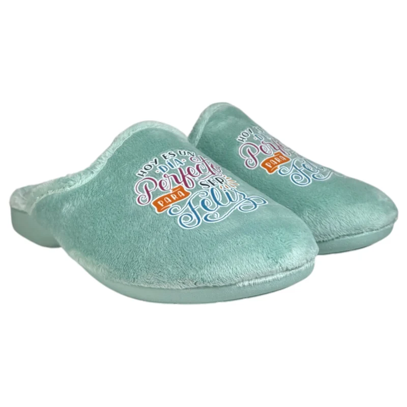 Zapatillas de Casa Natalia Gil Feliz 4000 Verdina