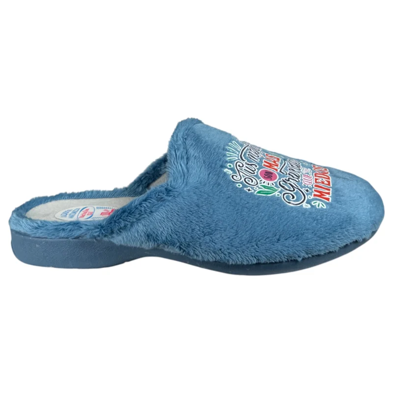Zapatillas de Casa Natalia Gil Metas 4000 Jeans