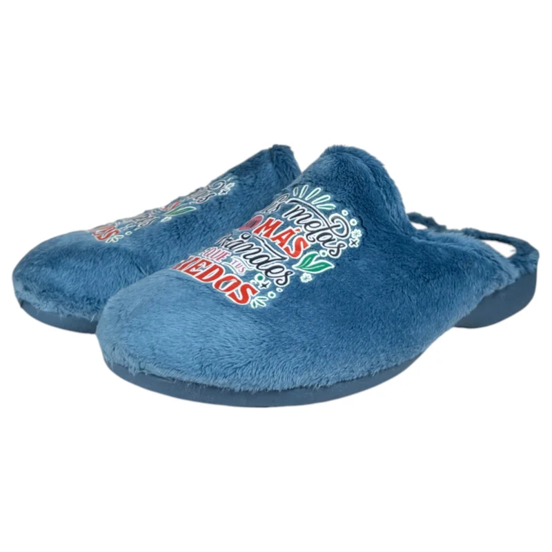 Zapatillas de Casa Natalia Gil Metas 4000 Jeans