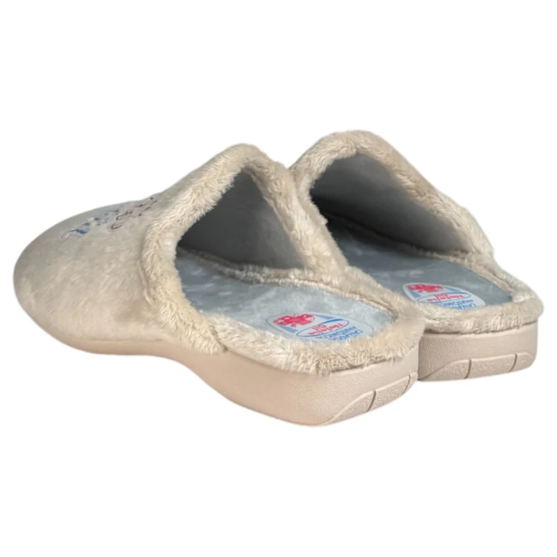 Zapatillas de Casa Natalia Gil Éxito 4000 Beige