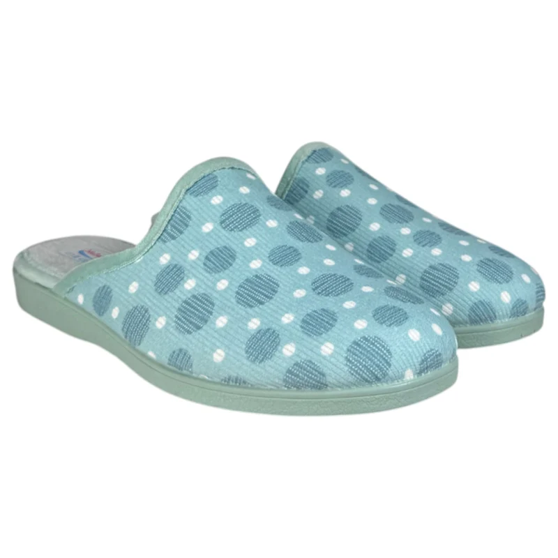 Zapatillas de Casa Natalia Gil Lunares 142 Verdina