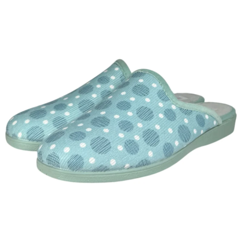 Zapatillas de Casa Natalia Gil Lunares 142 Verdina