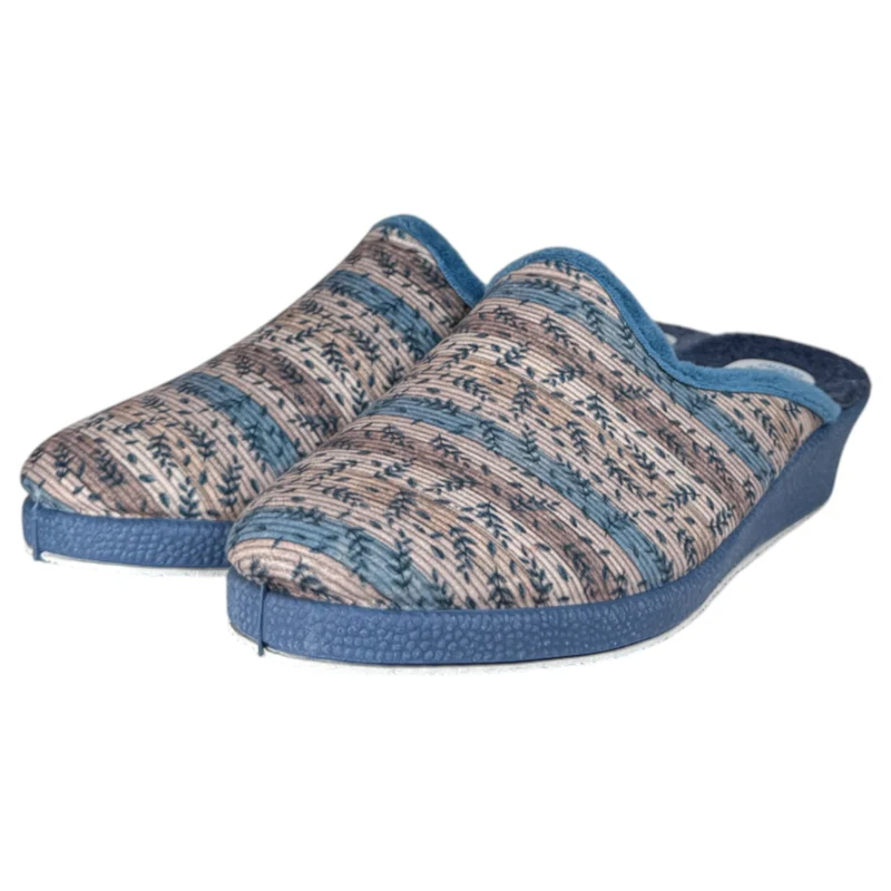 Zapatillas de Casa Natalia Gil Hojas 401 Jeans