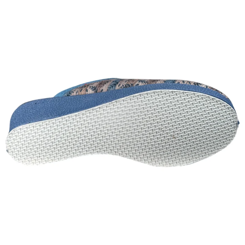 Zapatillas de Casa Natalia Gil Hojas 401 Jeans