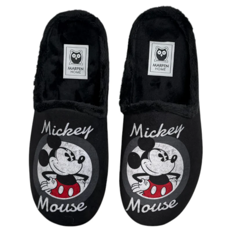 Zapatillas de Casa Marpen Slippers Mickey 503INV225 Negro