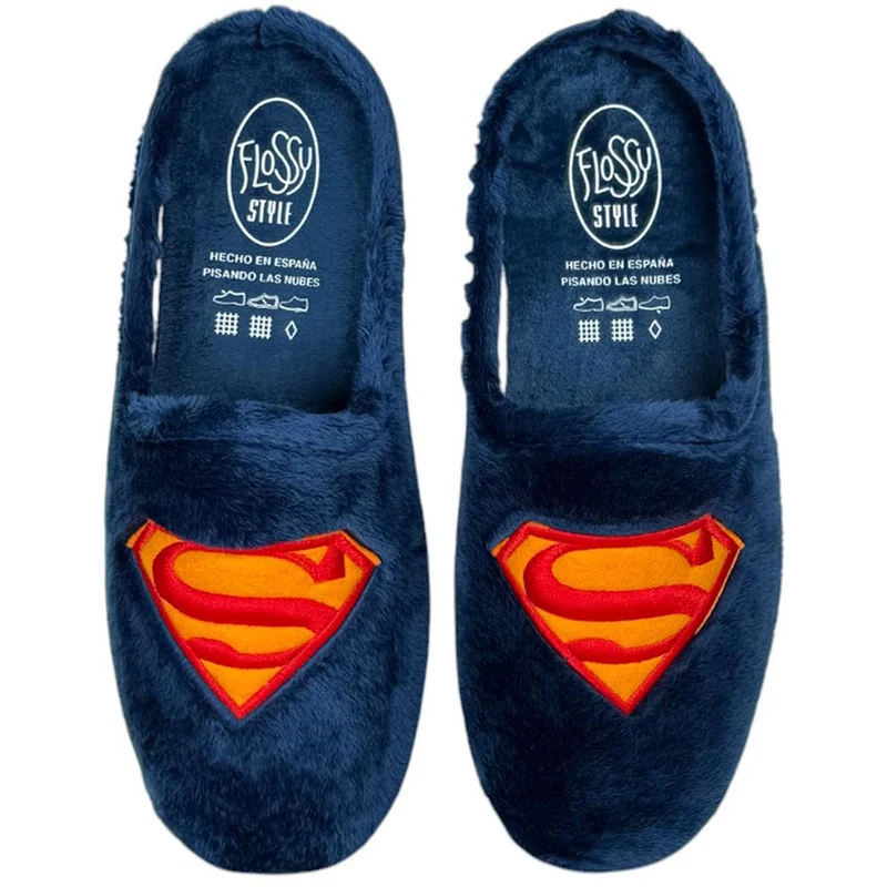 Zapatillas de Casa Flossy Superman 27-180 Marino