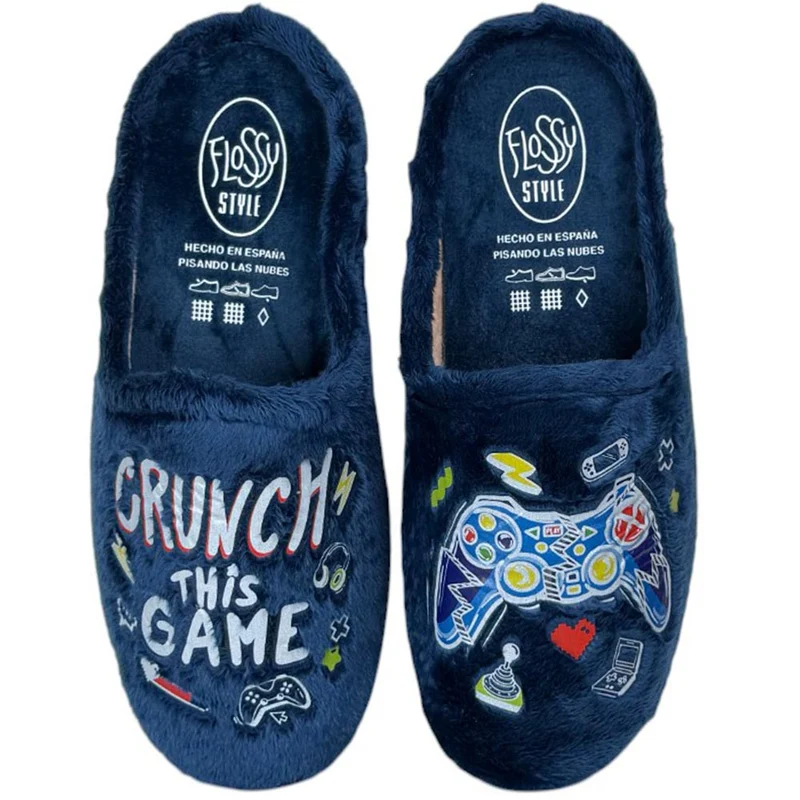 Zapatillas de Casa Flossy Game 27-175 Marino