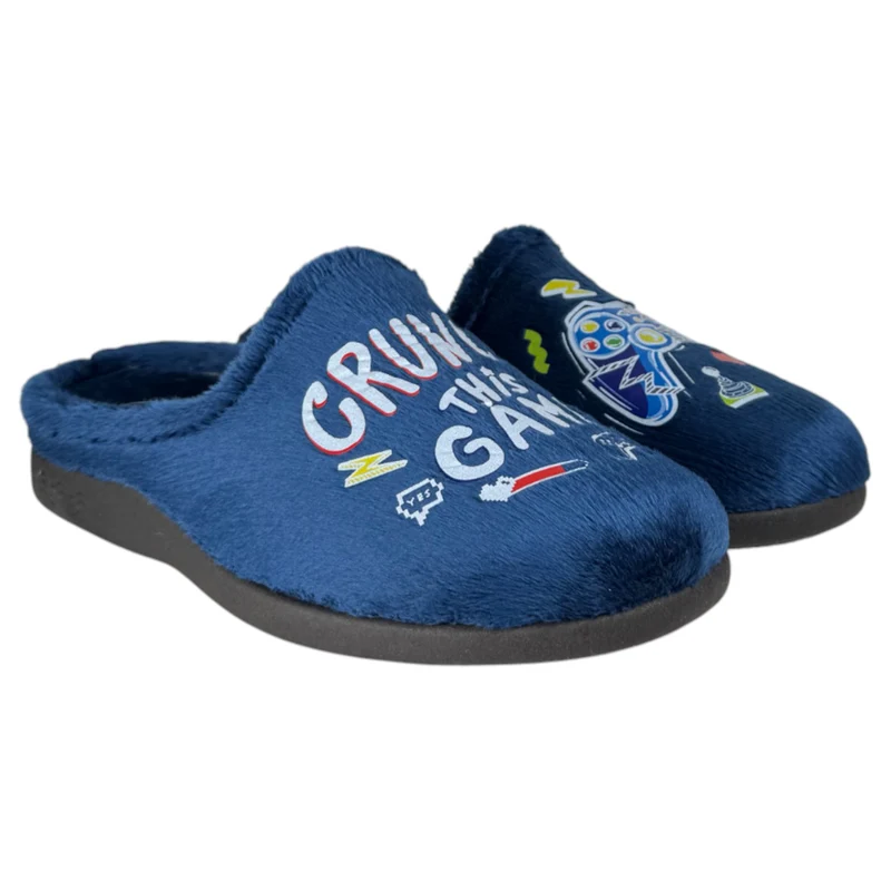 Zapatillas de Casa Flossy Game 27-175 Marino