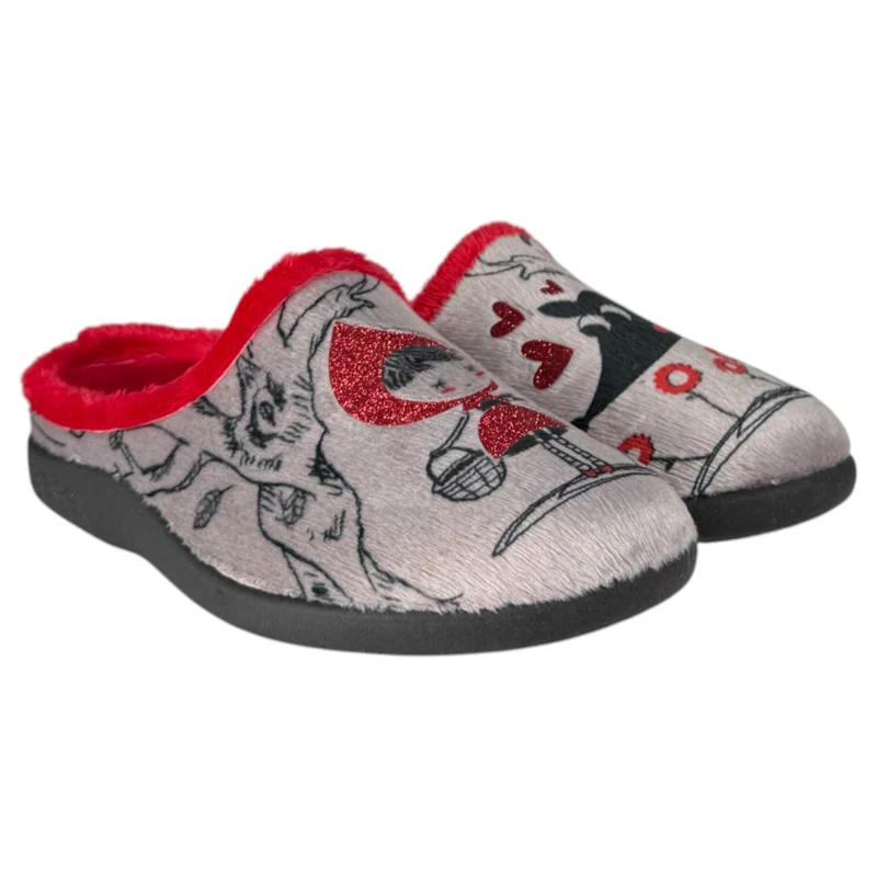 Zapatillas de Casa Flossy Caperucita 26-282 Rojo