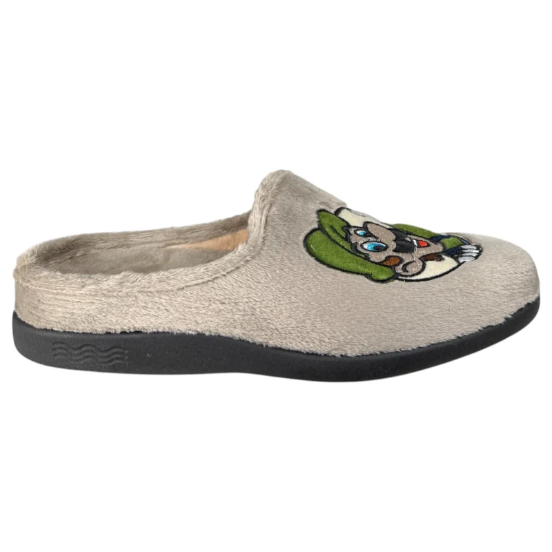 Zapatillas de Casa Flossy Mario 27-173 Taupe