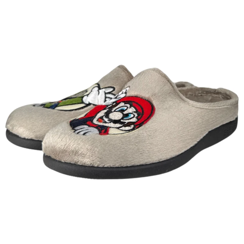 Zapatillas de Casa Flossy Mario 27-173 Taupe