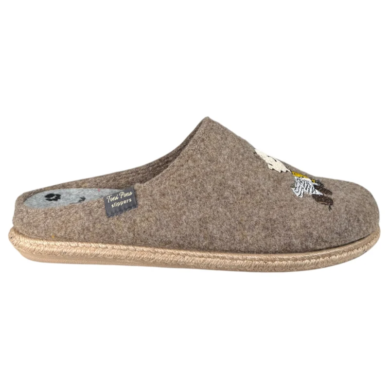 Zapatillas de Casa Toni Pons Charlie Taupe