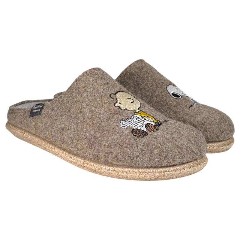 Zapatillas de Casa Toni Pons Charlie Taupe