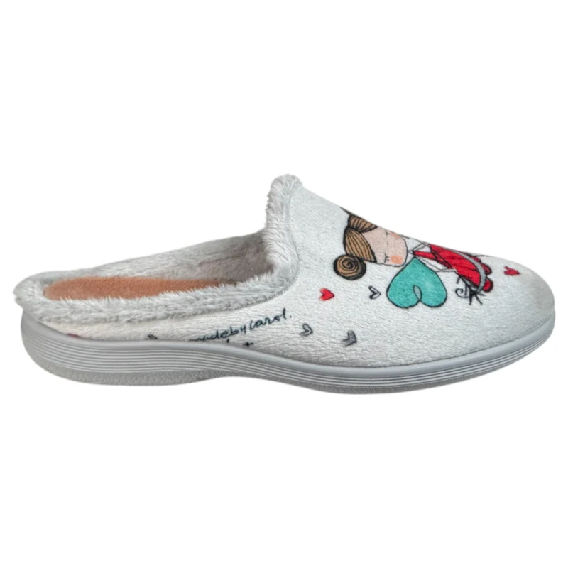 Zapatillas de Casa Vivant Enamórate 242140 Gris
