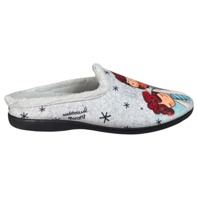 Zapatillas de Casa Vivant Súper Papá 252020 Gris