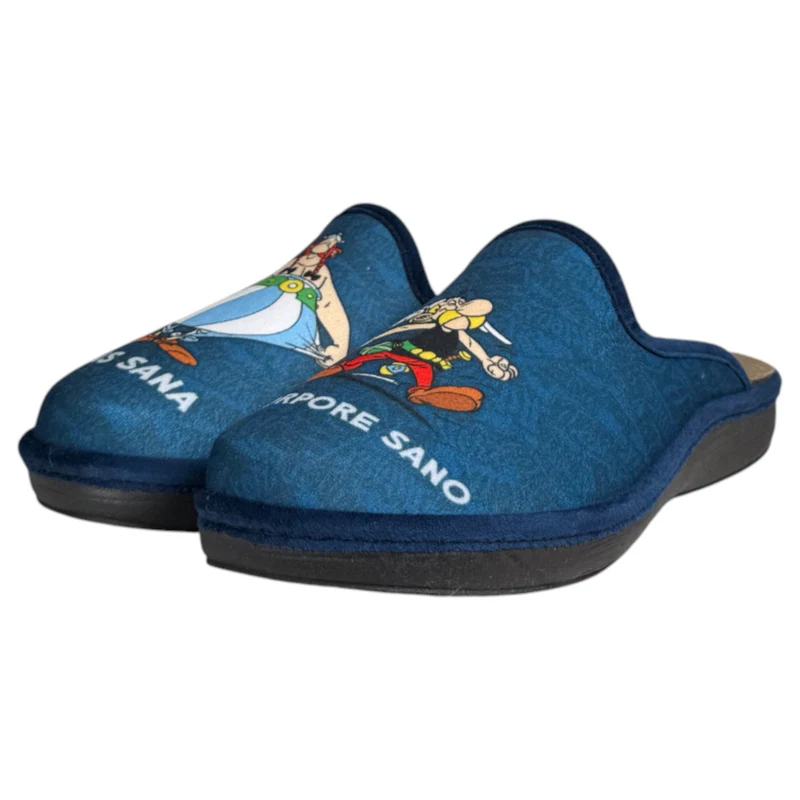 Zapatillas de Casa Salvi Astérix y Obélix 09T452 Marino