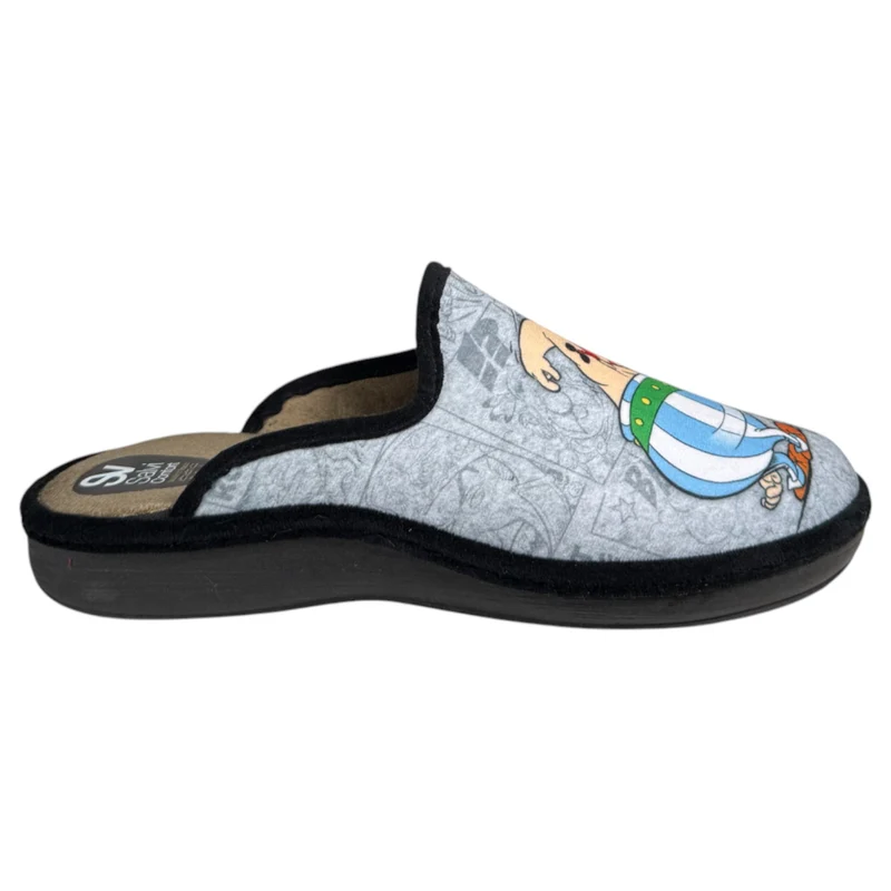 Zapatillas de Casa Salvi Obélix 09T454 Negro