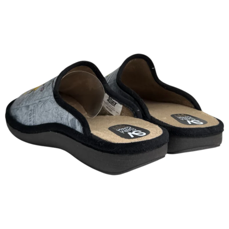 Zapatillas de Casa Salvi Obélix 09T454 Negro