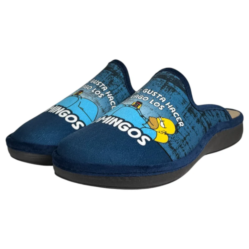 Zapatillas de Casa Salvi Homer Domingos 09T456 Marino