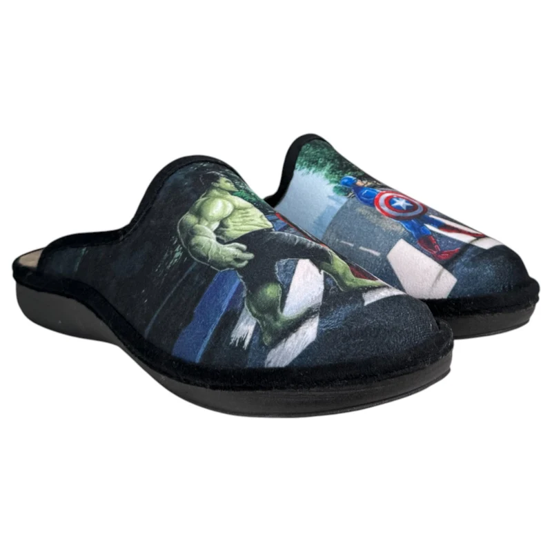 Zapatillas de Casa Salvi Vengadores 09T451 Negro