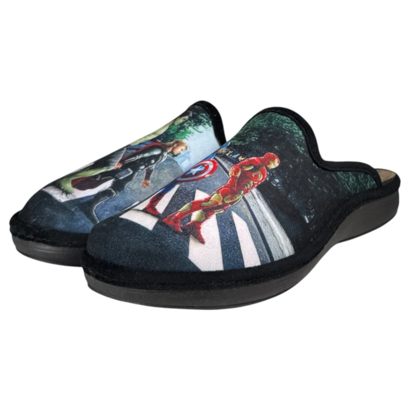 Zapatillas de Casa Salvi Vengadores 09T451 Negro