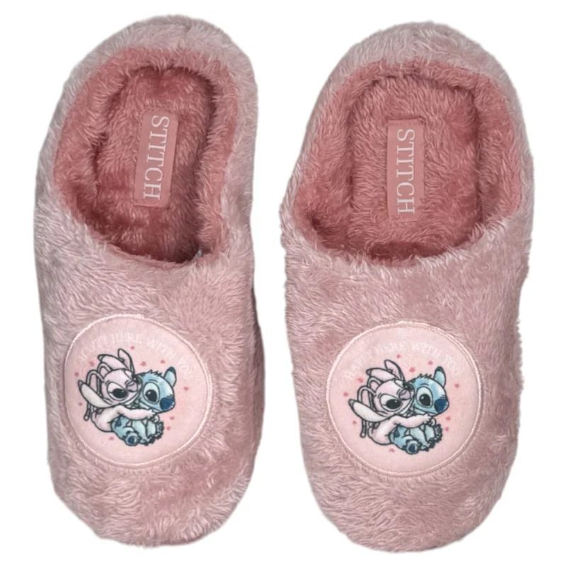 Zapatillas de Casa Bubble Kids Stitch WD17527 Rosa