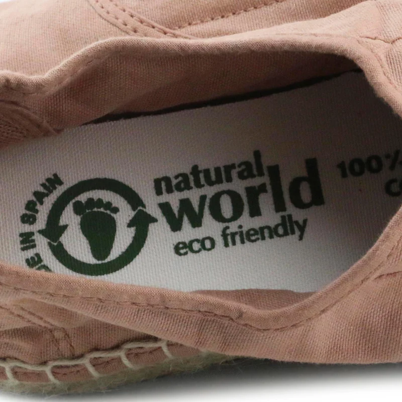 Alpargata trufa LONA687 Natural World