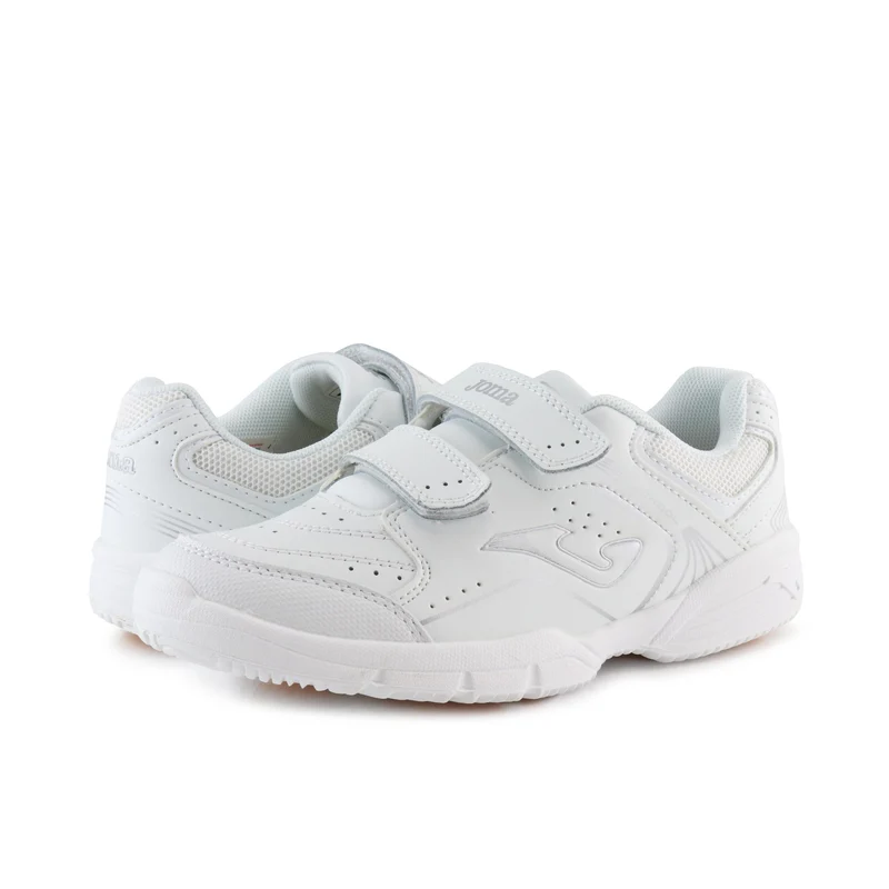 Deportiva blanco/plata WSCHOOL Joma