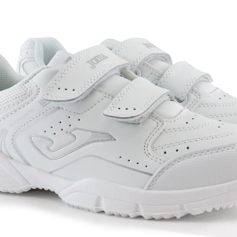Deportiva blanco/plata WSCHOOL Joma