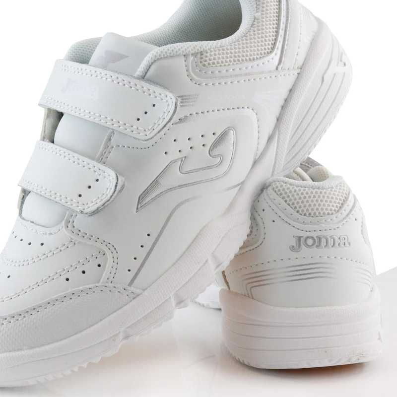 Deportiva blanco/plata WSCHOOL Joma